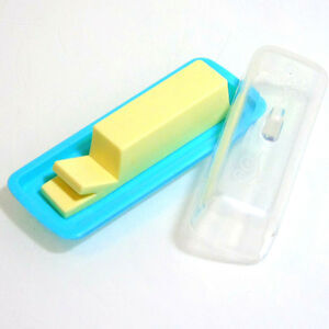 American Girl Butter Dish & Lid Doll Table Cafe Accessory Farm Kitchen Food 2Pc